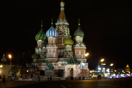 Nighttime In Moscow